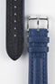 Di-Modell POLO SHERPA Waterproof Padded Leather Watch Strap in BLUE