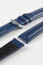 Di-Modell POLO SHERPA Waterproof Padded Leather Watch Strap in BLUE