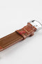 waterproof leather watch strap 