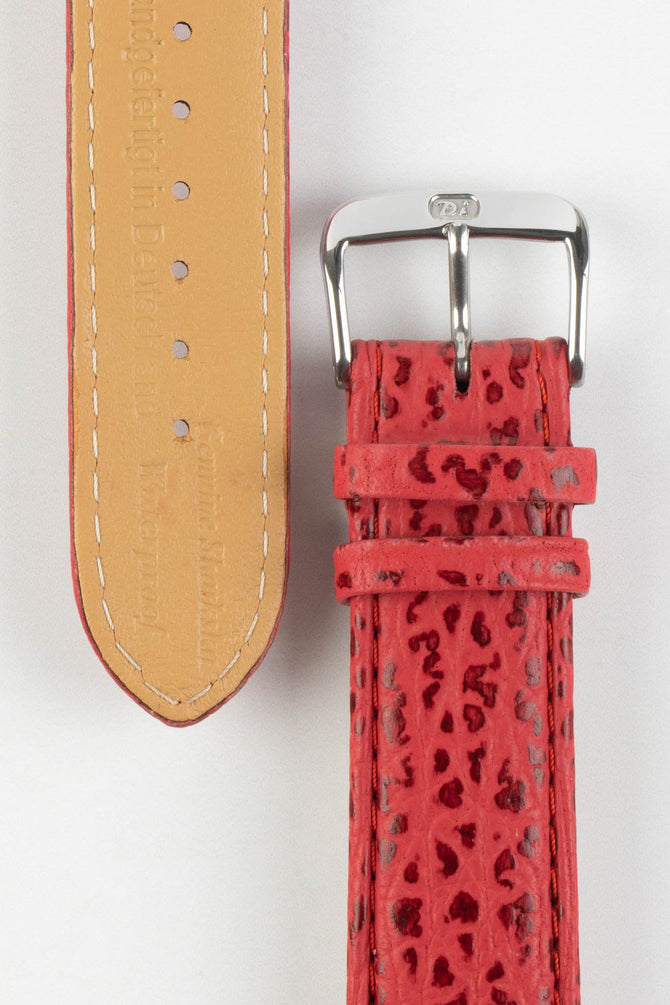 red leather strap watch 