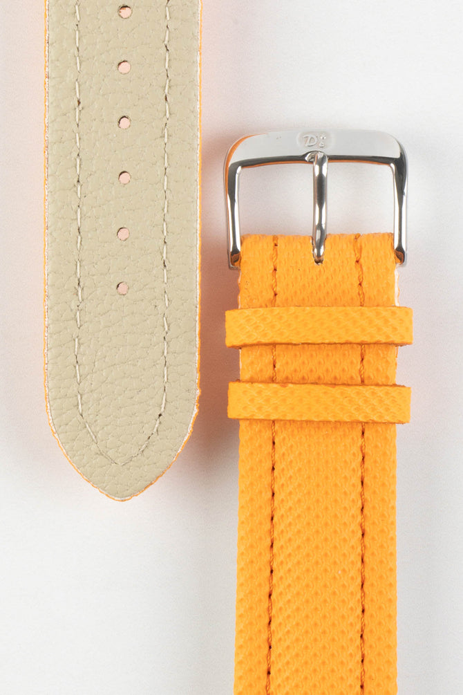 orange nylon watch strap 