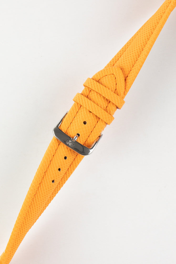 orange nylon watch strap 