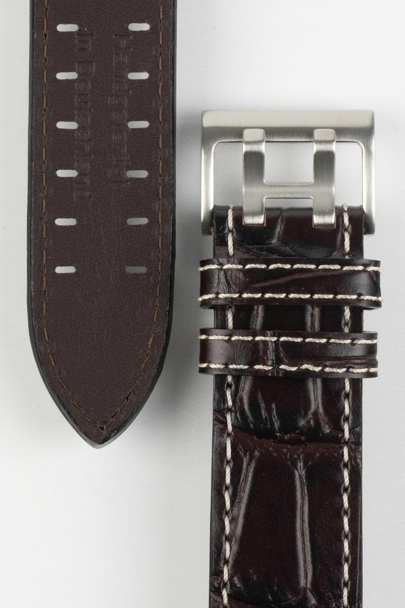 Di-Modell VENEZUELA Pilot Sport Watch Strap in BROWN