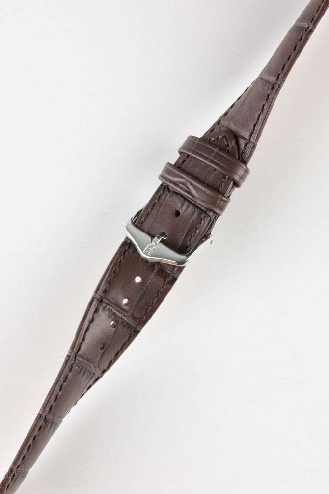 hirsch duke brown watch strap