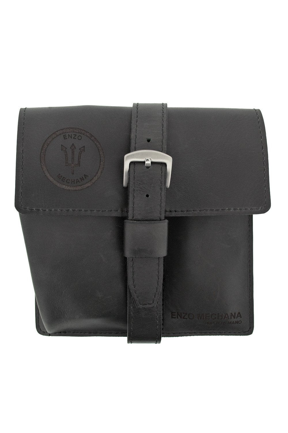 Enzo Mechana Limited Edition Acqua 500m Automatic Watch with Brown Dial (Leather Storage Pouch)