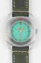 turquoise dial watch
