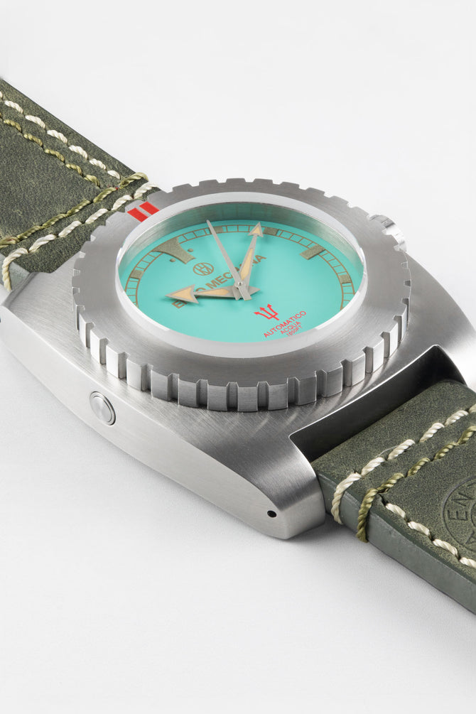 turquoise dial watch (watch face)