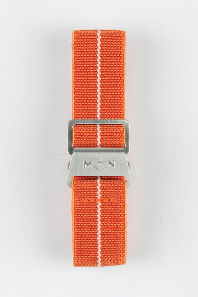 Erika's Originals ORANGE MN™ Strap with LUMED Centerline - BRUSHED Hardware