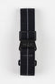 Erika's Originals BLACK OPS MN™ Strap with GREY Centerline - BLACK Hardware