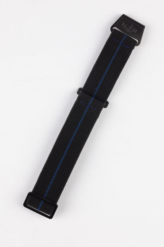 Erika's Originals BLACK OPS MN™ Strap with NAVY Centerline - BLACK Hardware