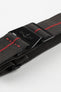Erika's Originals BLACK OPS MN™ Strap with RED Centerline - BLACK Hardware