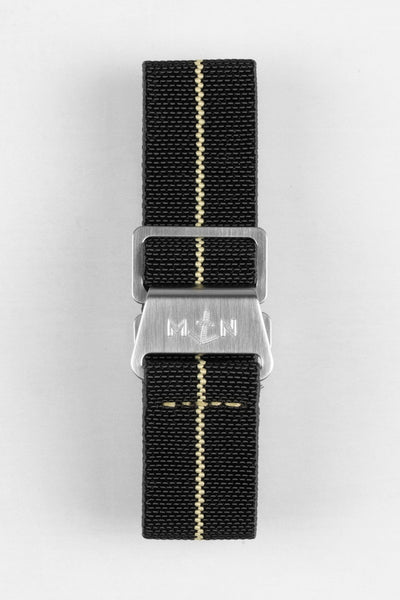 Erika's Originals BLACK OPS MN™ Strap with SAND Centerline - BRUSHED Hardware