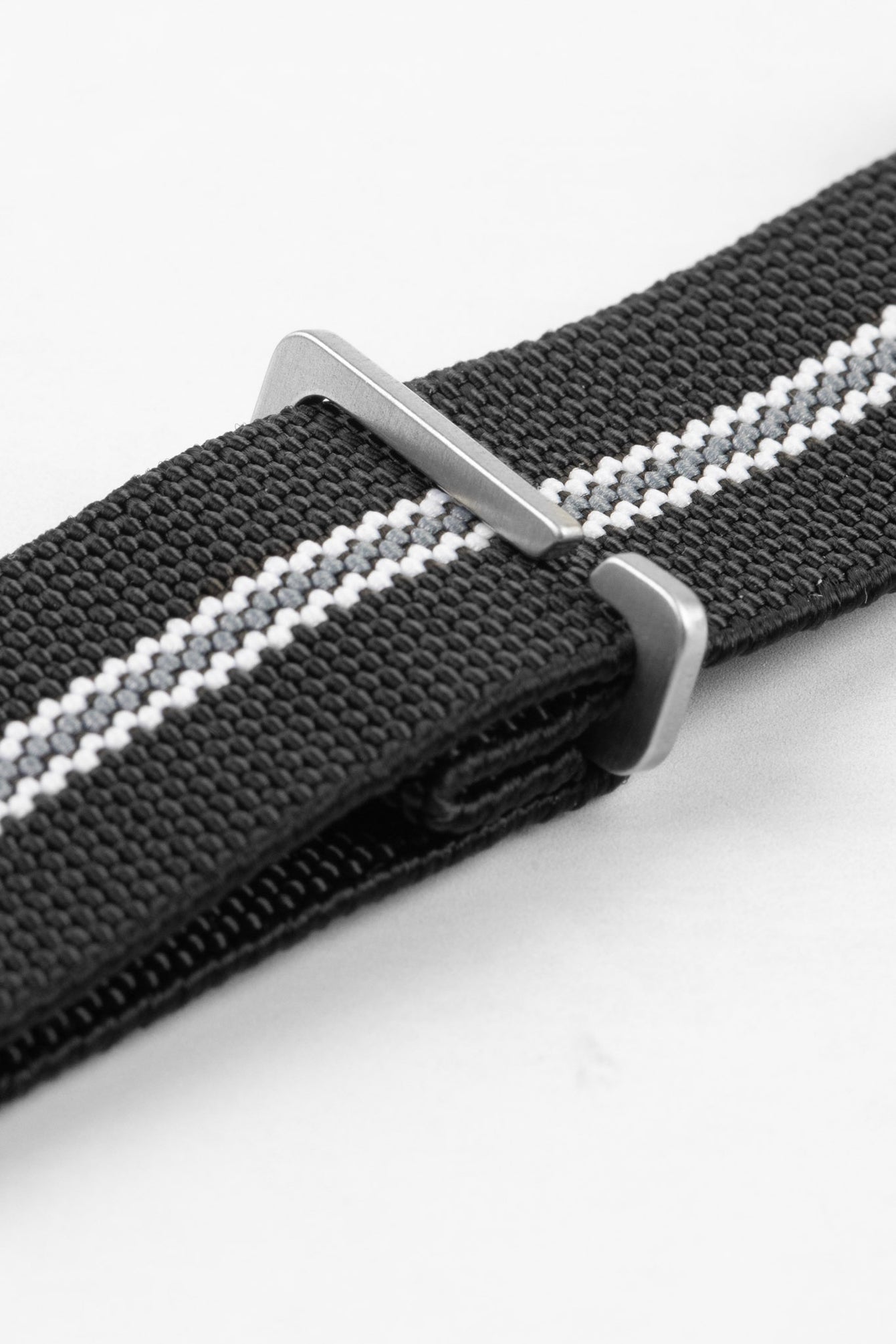Erika's Originals CORSA MN™ Strap with GREY Centerline - BRUSHED Hardware