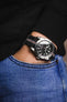 Erika's Originals CORSA MN™ Strap with RED Centerline - BRUSHED Hardware