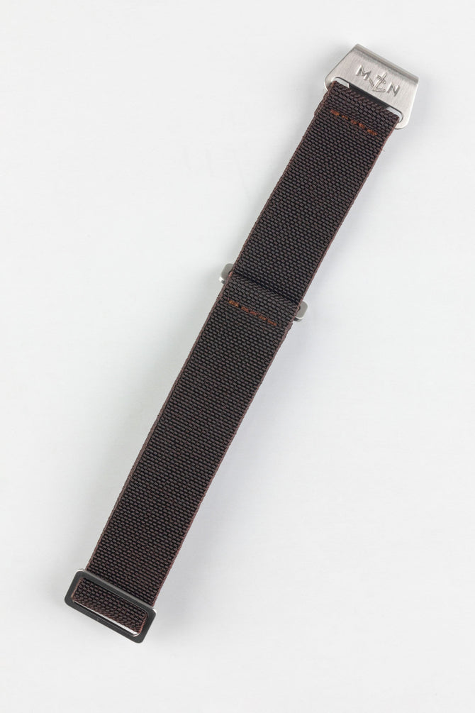 Erika's Originals HAVANA MN™ Strap in FULL BROWN - BRUSHED Hardware