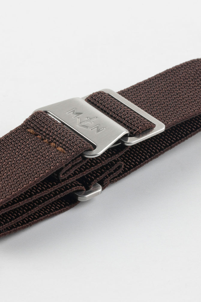 Erika's Originals HAVANA MN™ Strap in FULL BROWN - BRUSHED Hardware