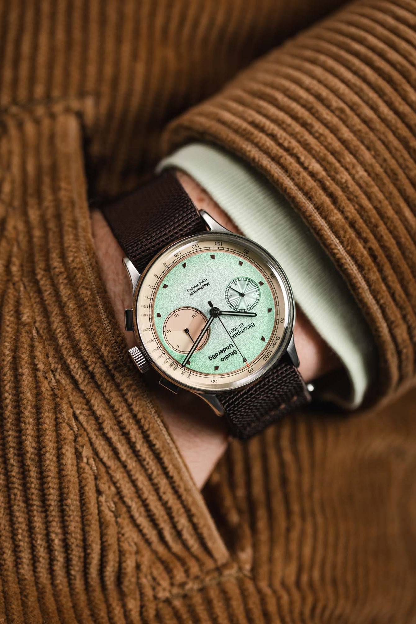 Erika's Originals HAVANA MN™ Strap in FULL BROWN - BRUSHED Hardware