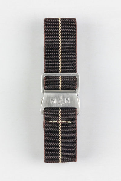 Erika's Originals HAVANA MN™ Strap with SAND Centerline - BRUSHED Hardware