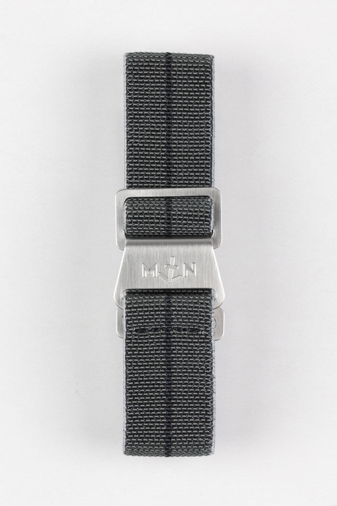 Erika's Originals MIRAGE MN™ Strap with BLACK Centerline - BRUSHED Hardware