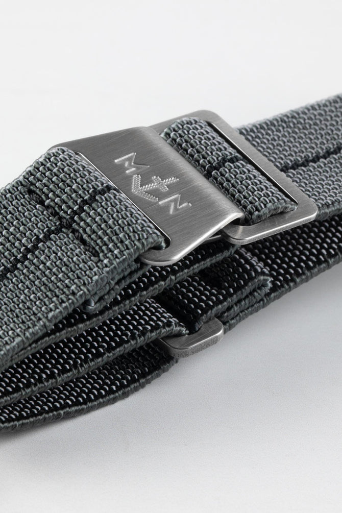 Erika's Originals MIRAGE MN™ Strap with BLACK Centerline - BRUSHED Hardware