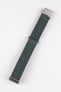 Erika's Originals MIRAGE MN™ Strap with GREEN Centerline - BRUSHED Hardware