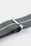Erika's Originals MIRAGE MN™ Strap with MINT GREEN Centerline - BRUSHED Hardware