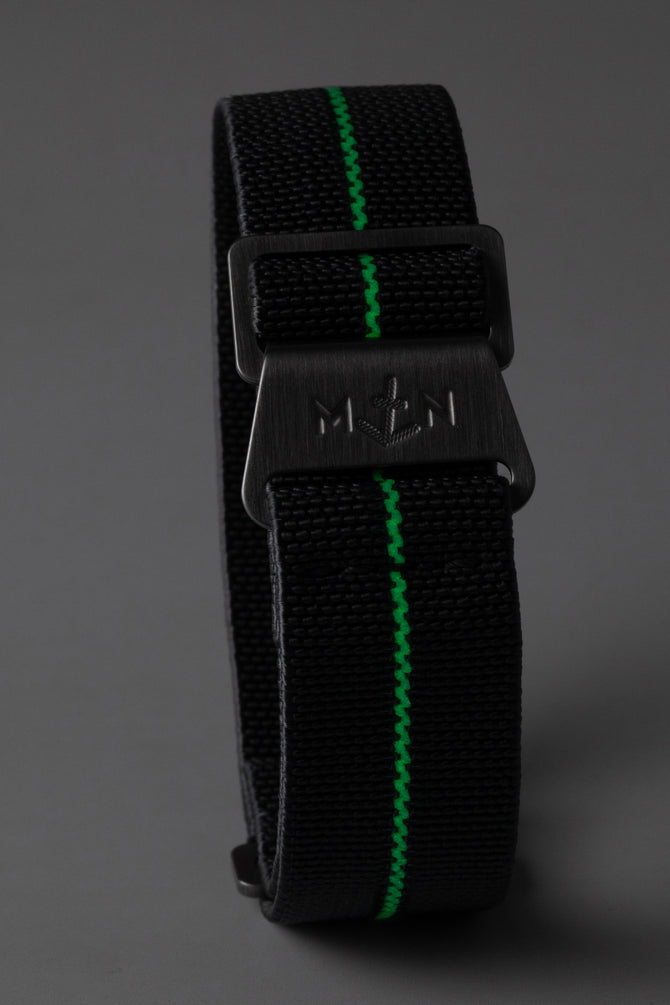 Erika's Originals MIRAGE MN™ Strap with LUMED Centerline - BRUSHED Hardware