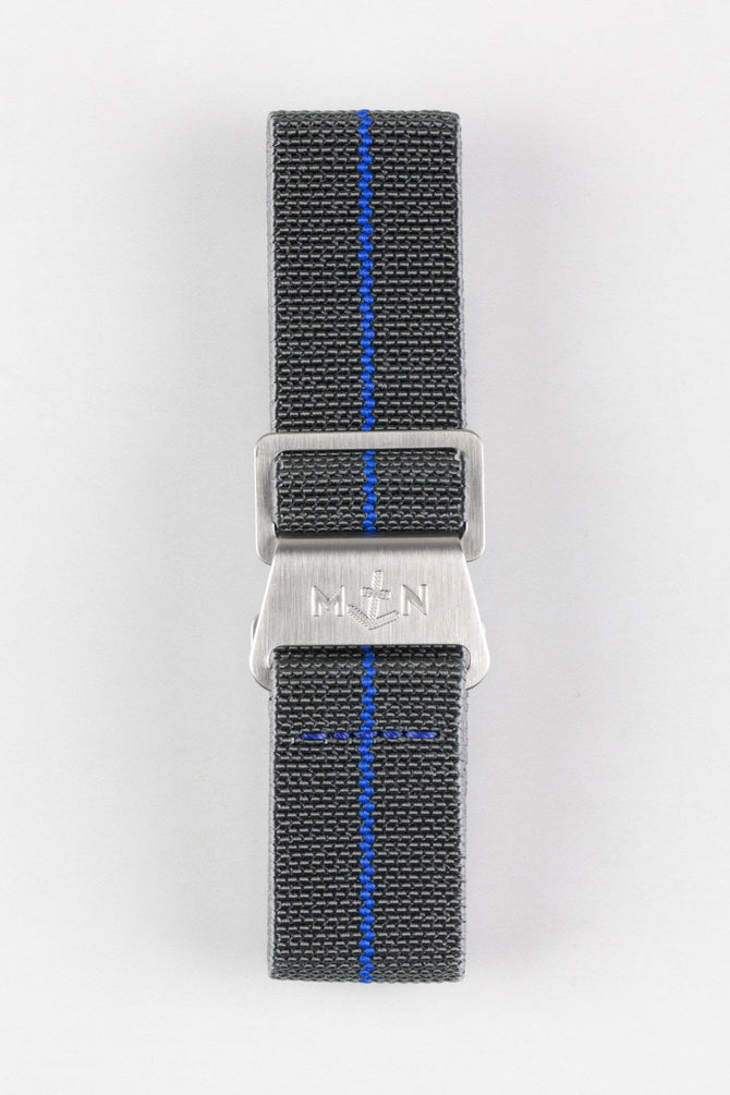 Erika's Originals MIRAGE MN™ Strap with ROYAL BLUE Centerline - BRUSHED Hardware