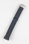 Erika's Originals MIRAGE MN™ Strap with ROYAL BLUE Centerline - BRUSHED Hardware