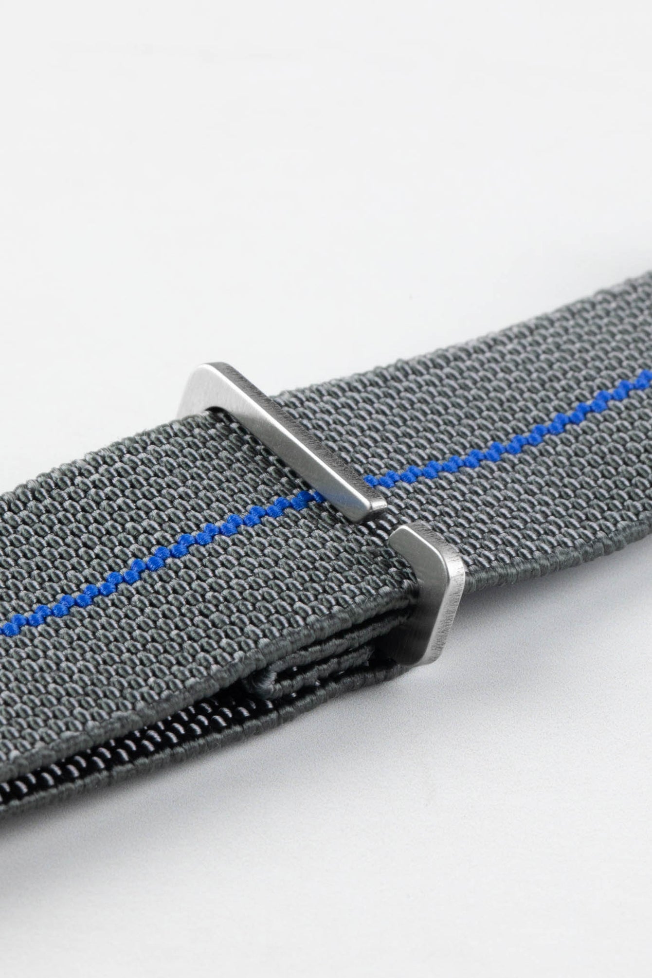 Erika's Originals MIRAGE MN™ Strap with ROYAL BLUE Centerline - BRUSHED Hardware
