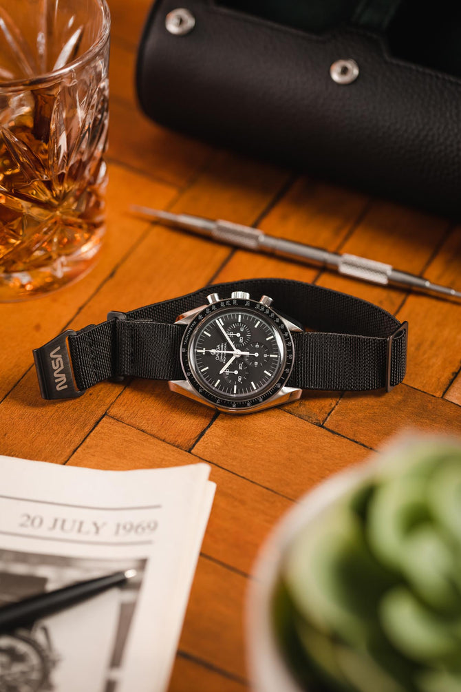 Erika's Originals NASA MN™ Strap in FULL BLACK with BLACK Hardware