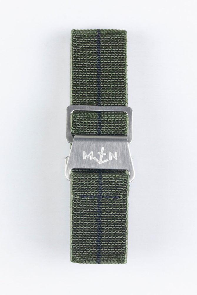 Erika's Originals ORIGINAL MN™ Strap with BLACK Centerline - BRUSHED Hardware