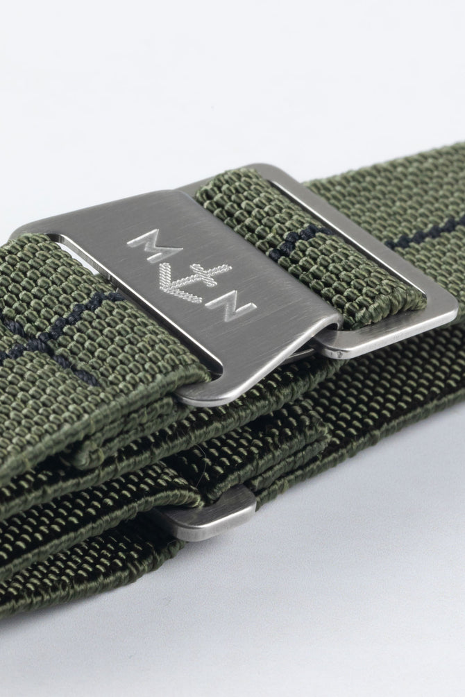 Erika's Originals ORIGINAL MN™ Strap with BLACK Centerline - BRUSHED Hardware