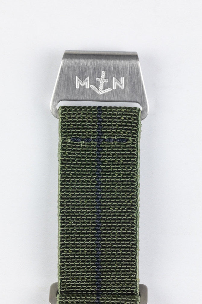 Erika's Originals ORIGINAL MN™ Strap with BLACK Centerline - BRUSHED Hardware