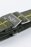 Erika's Originals ORIGINAL MN™ Strap with YELLOW Centerline - BRUSHED Hardware