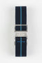 Trident Mn™ | Turquoise Stitch One Piece Nylon Watch Strap | WO