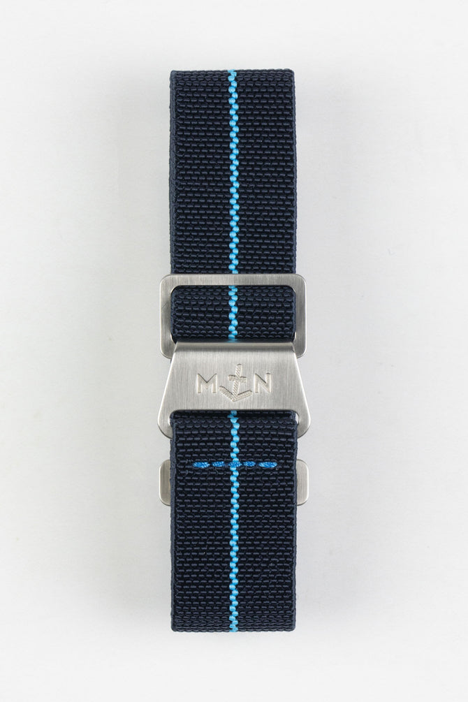 Trident Mn™ | Turquoise Stitch One Piece Nylon Watch Strap | WO