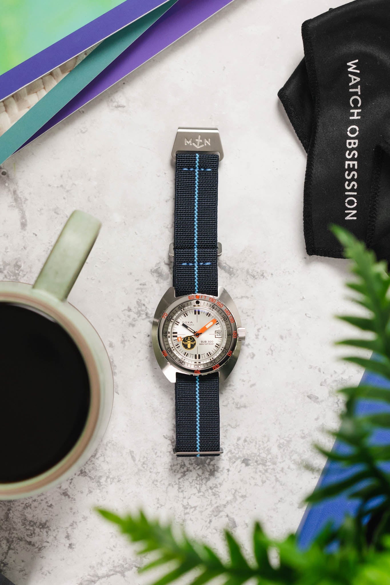 Turquoise nato strap sale