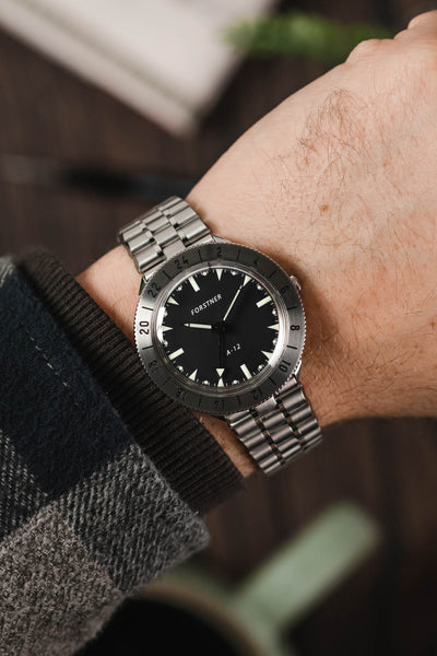 FORSTNER A-12 - Black on wrist