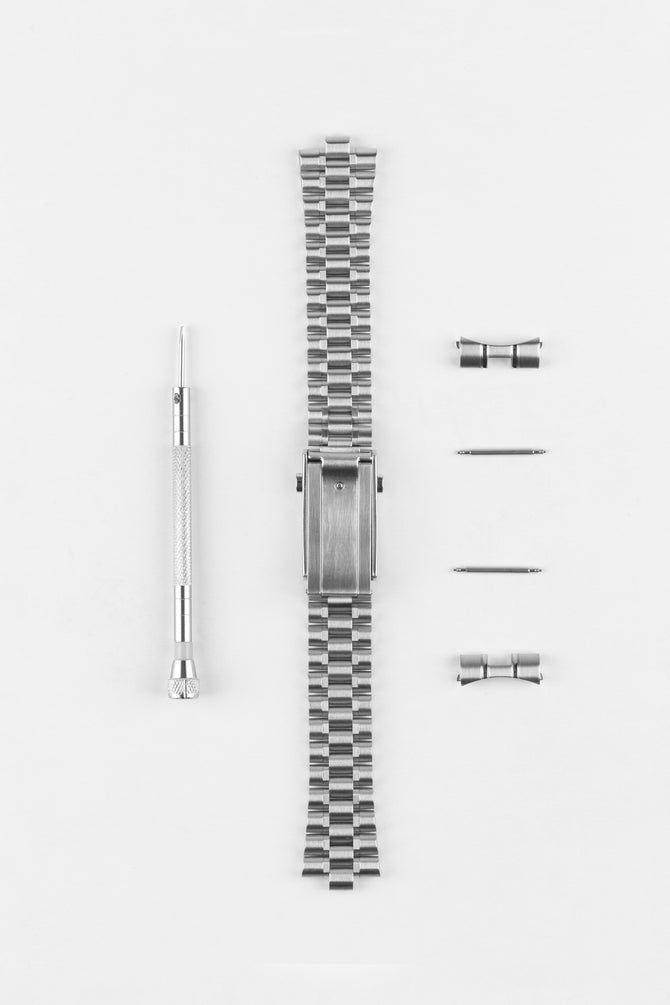 Forstner BULLET Stainless Steel Watch Bracelet for OMEGA Speedmaster - POLISHED/BRUSHED