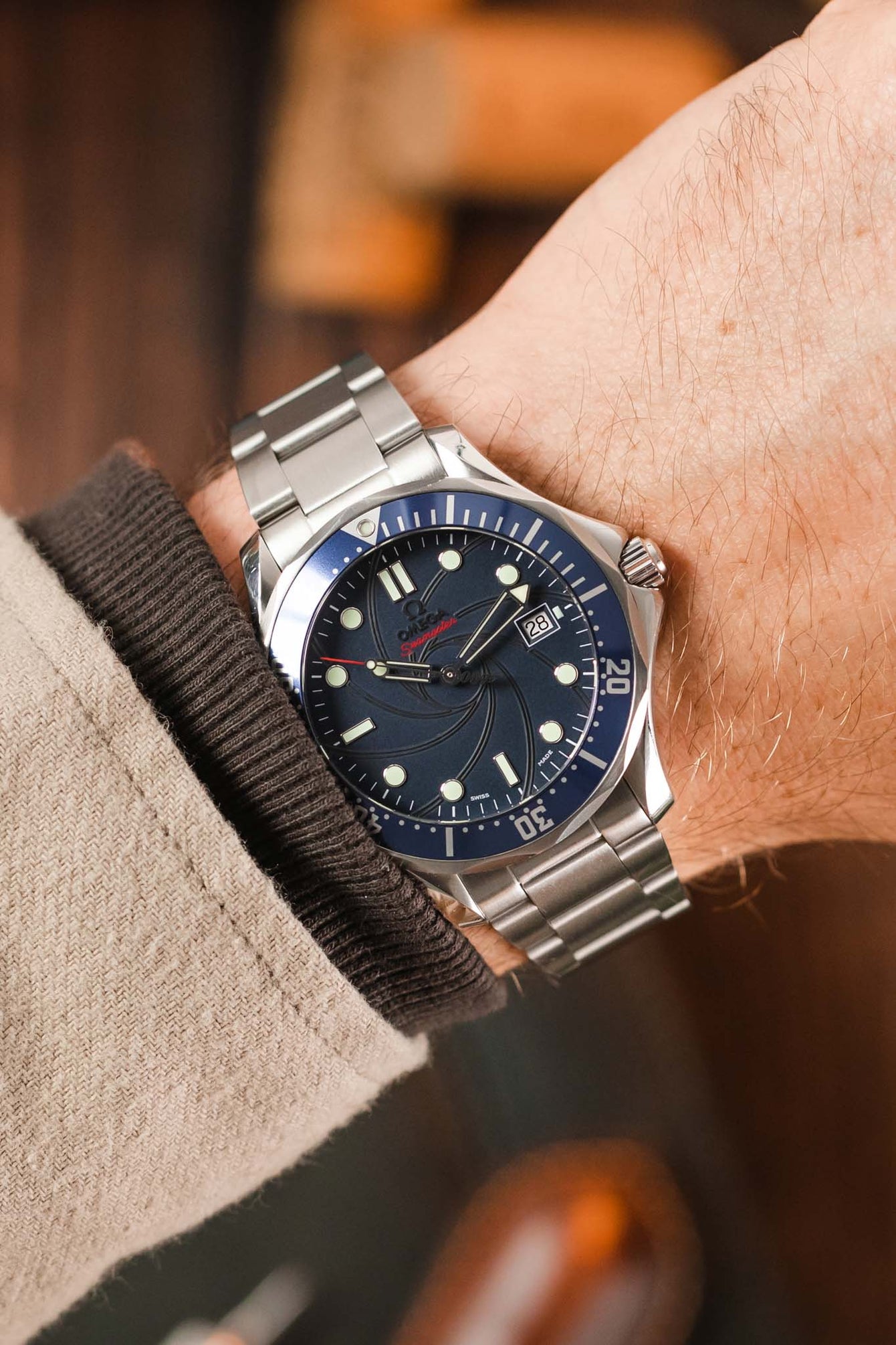 Omega Seamaster Jubilee Bracelet Forstner Oyster Style Watch