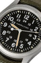 Hamilton H69429931 Khaki Field Mechanical 38mm Watch with Black Dial (Dial Detail)