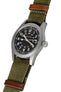 Hamilton H69429931 Khaki Field Mechanical 38mm Watch with Black Dial (Three-Quarter Angle)