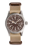 Hamilton H69429901 Khaki Field Mechanical 38mm Watch with Brown Khaki Dial