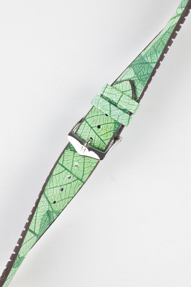 green rubber strap watch