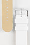 Hirsch SCANDIC White Calf Leather Watch Strap