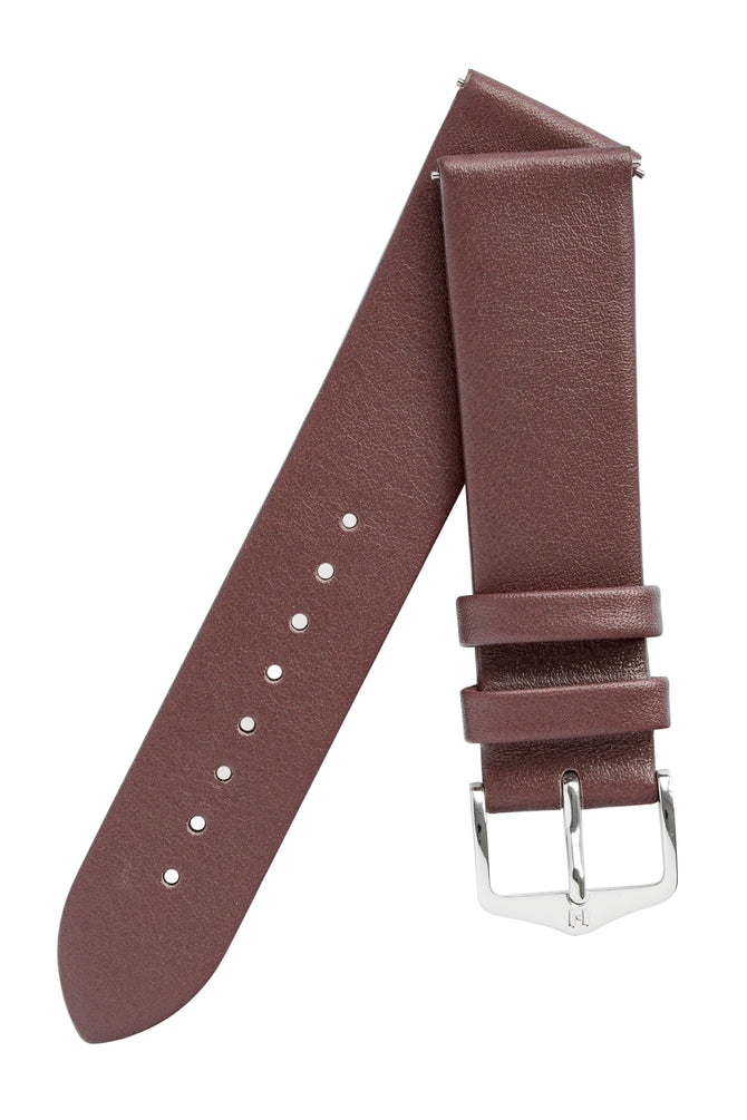 taupe leather watch straps