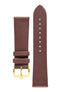 Hirsch VIAZZA Ladies Leather Quick-Release Watch Strap in TAUPE