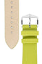 Hirsch VIAZZA Ladies Leather Quick-Release Watch Strap in GREEN