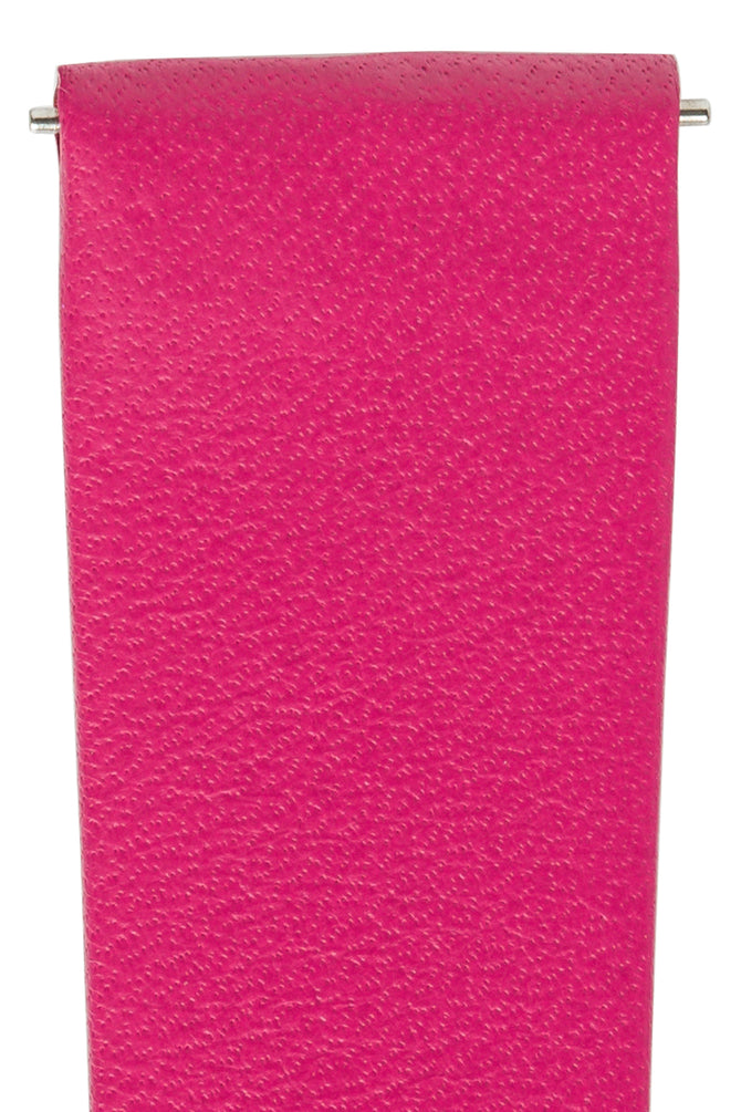 Hirsch VIAZZA Ladies Pink Leather Quick-Release Watch Strap